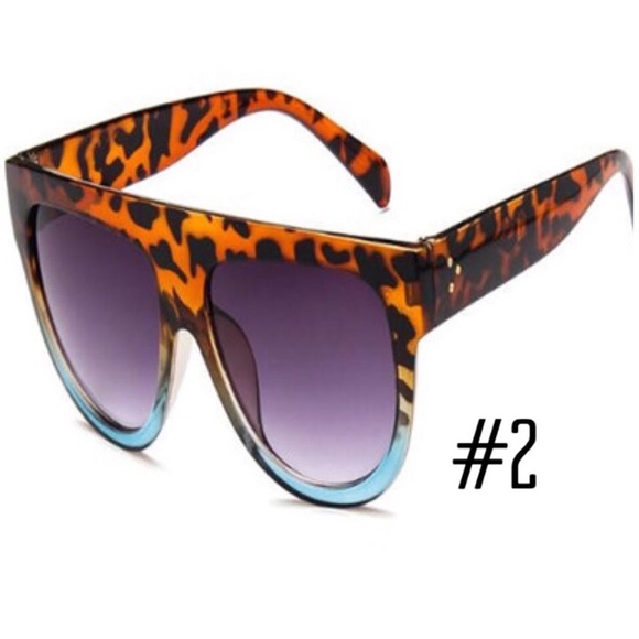 Oversized Sunglasses/ Different Colors - Picture 4 of 5